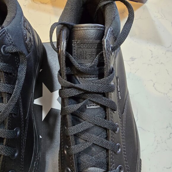 Converse CTAS Malden Street Boot Mid Triple Black Mens Athletic Sneaker size 10 - Picture 6 of 15